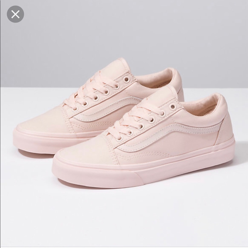All Pink Old Skool Vans sz. 8.5